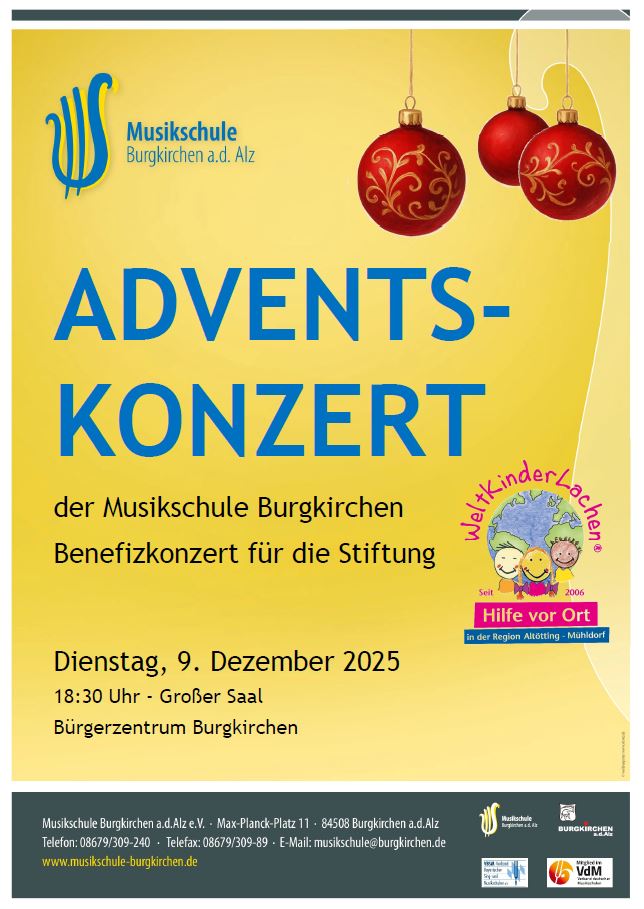 Plakat Adventskonzert