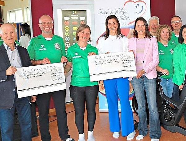 Nach Radlaktion: 1500 Euro an Spenden überreicht