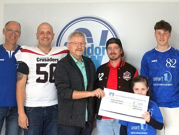 Gendorf Crusaders setzen starkes soziales Zeichen