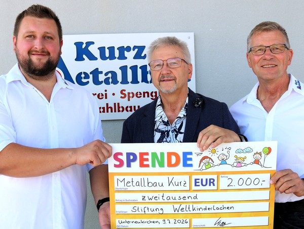 Tombola zugunsten von WeltKinderLachen